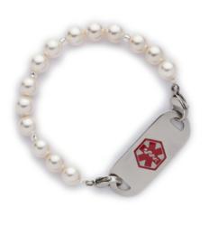 Fashion Alert Swarovski Crystal White Pearl B-30